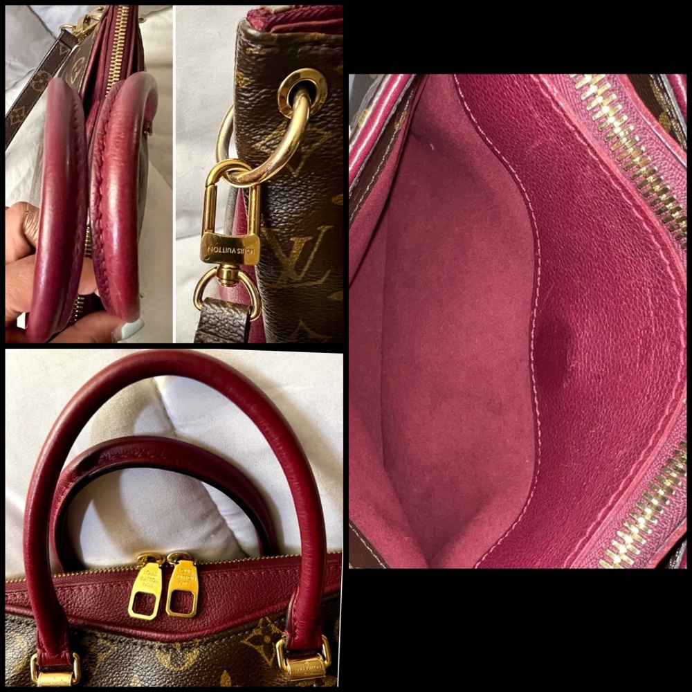 👑✅PRICE FIRM✅AUTHENTIC Louis Vuitton Pallas BB. NO STRAP - Picture 8 of 17
